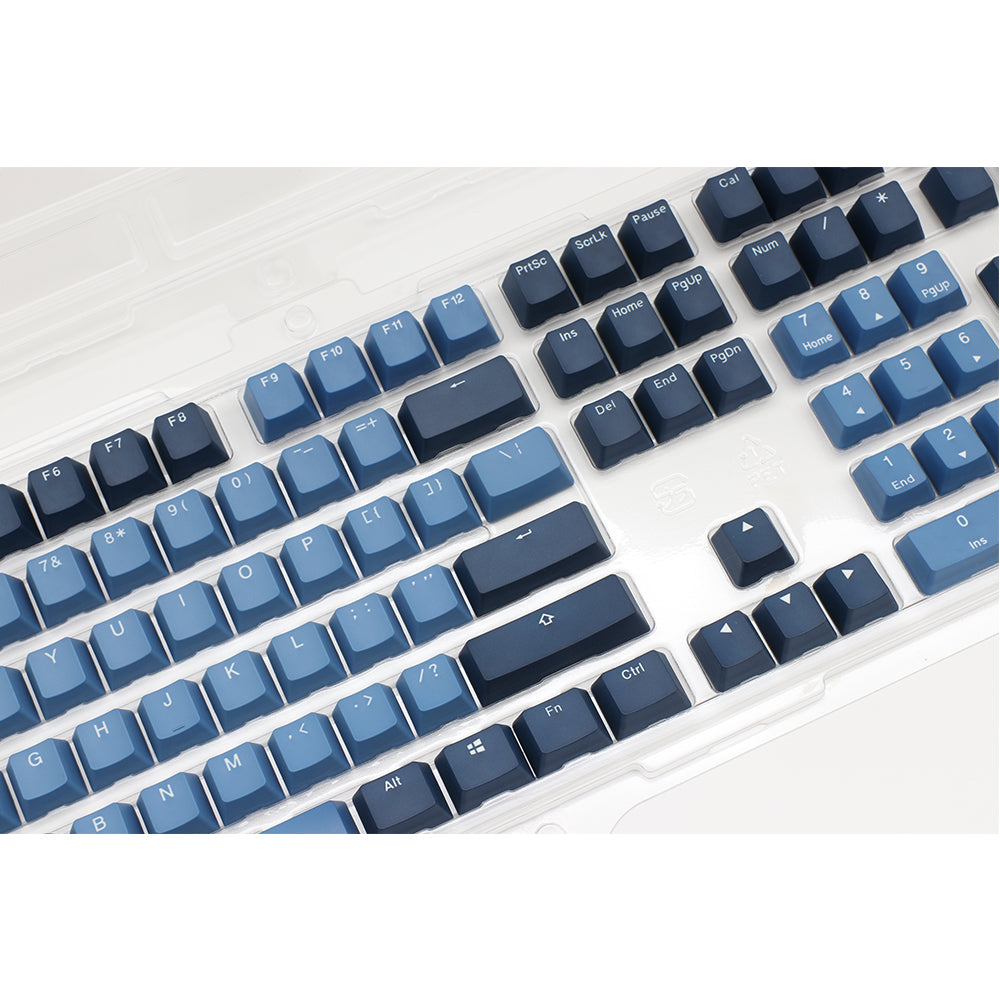 Ducky Good in Blue keycaps