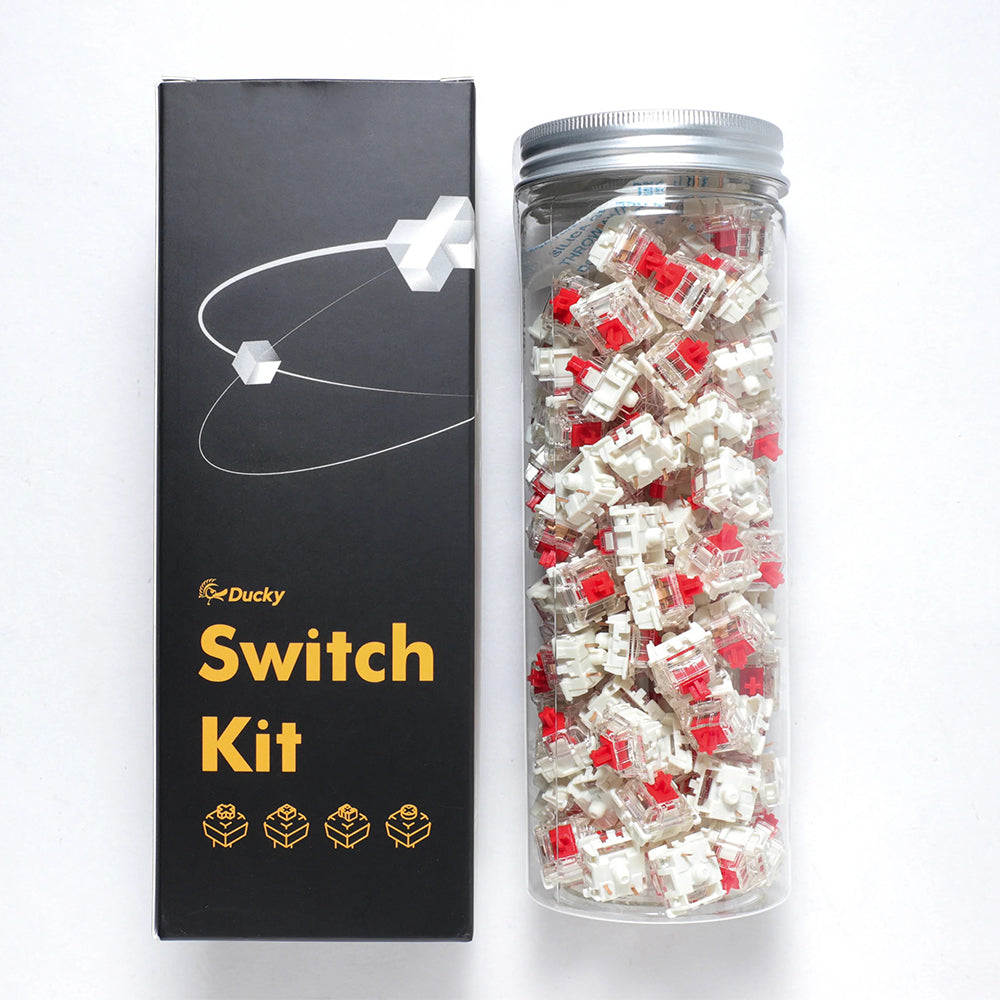 Ducky Switch Kit Gateron G Pro Red 110 pieces