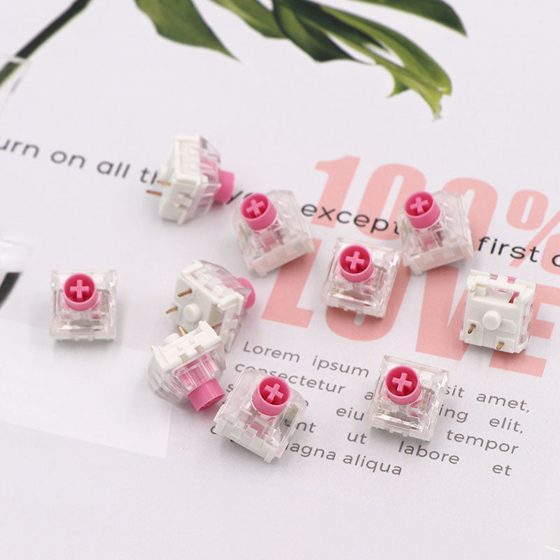 Kailh Box Silent Pink Switches Batch  10個入