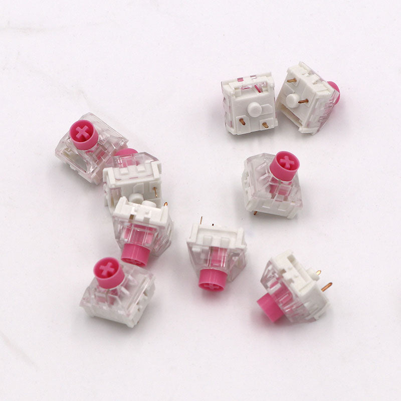 Kailh Box Silent Pink Switches Batch  10個入