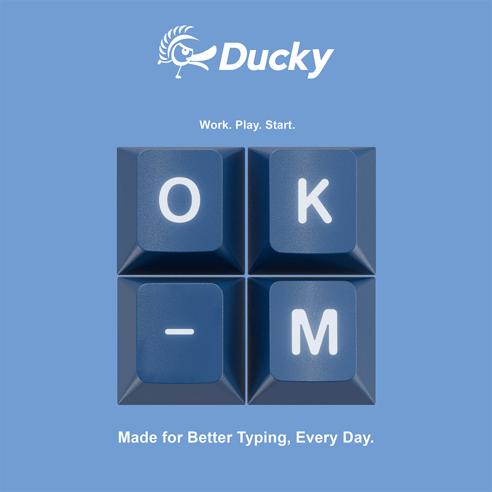 Ducky OK-M 65 65% Hotswap Wireless RGB Keyboard