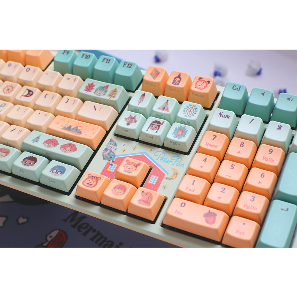 Ducky X Dimanche One 2 Pro Peter Pan Limited Edition Keyboard Full
