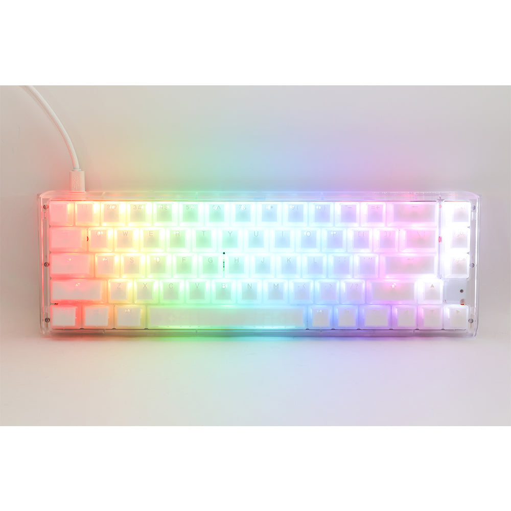 Ducky One 3 SF 65% keyboard Aura Edition Aura White