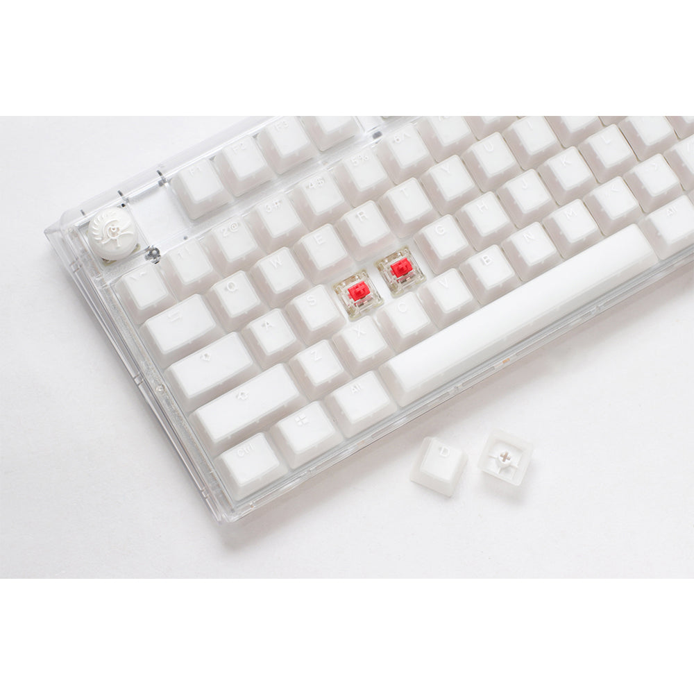 Ducky One 3 TKL 80% keyboard Aura Edition Aura White