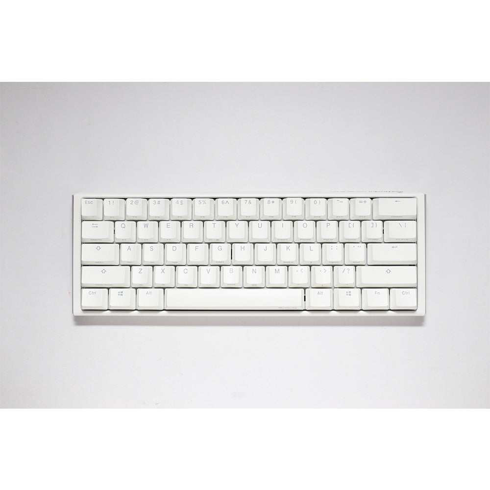 Ducky One 3 Mini 60% keyboard Classic Pure White