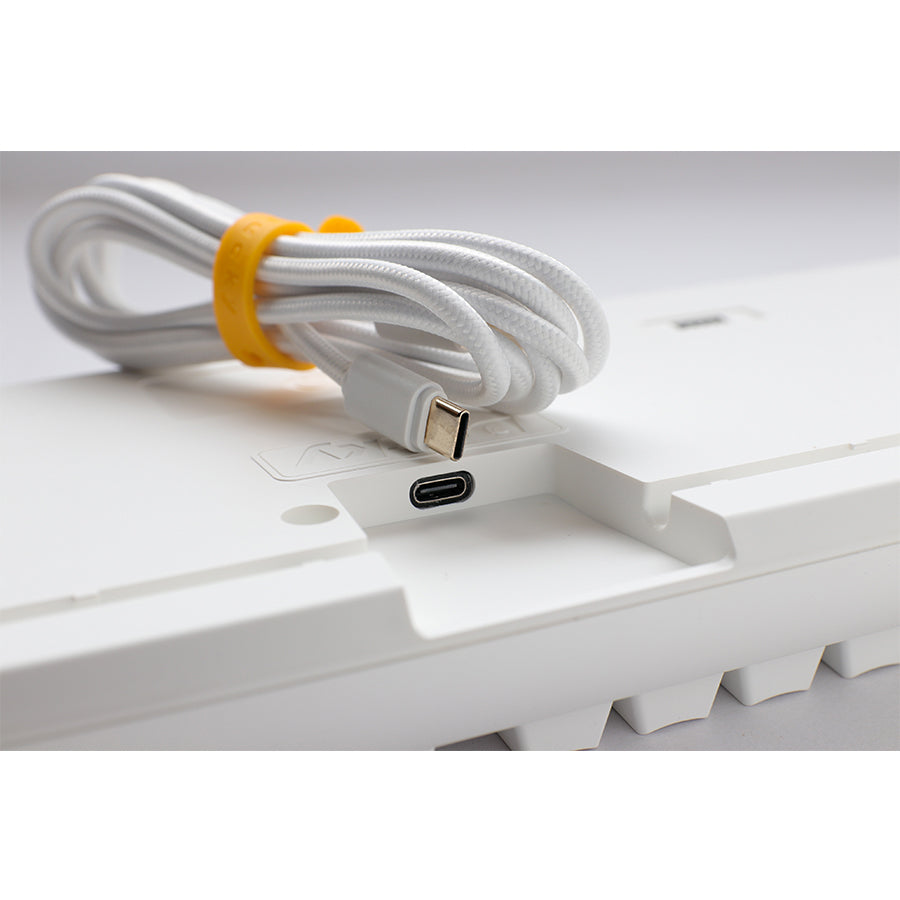 Ducky One 3 TKL 80% keyboard Classic Pure White