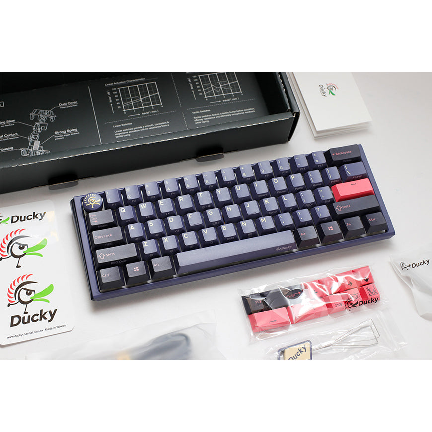 Ducky One 3 Mini 60% keyboard Cosmic