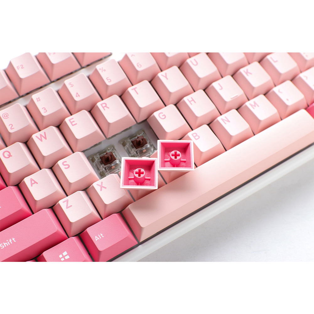 Ducky One 3 TKL size 80% keyboard Gossamer Pink