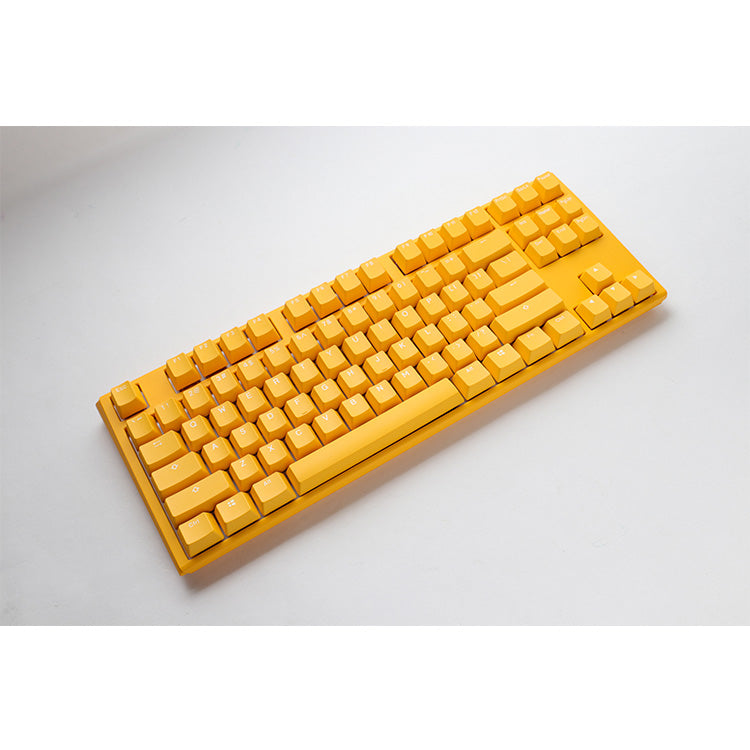 Ducky One 3 TKL size 80% keyboard Yellow Ducky