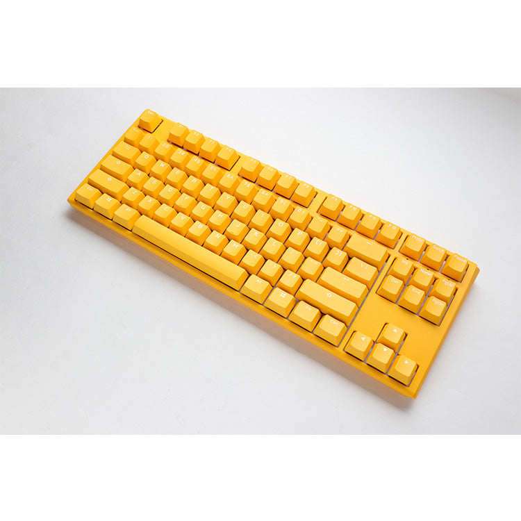 Ducky One 3 TKL size 80% keyboard Yellow Ducky
