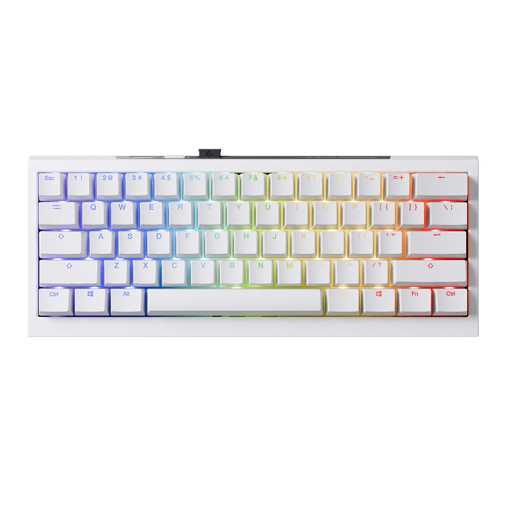 Ducky One X Mini Wireless 60% Rapid Trigger Analog Inductive Keyboard White