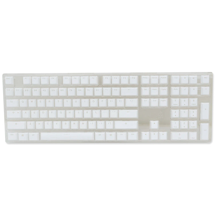 Ducky PBT Doubleshot 108-Key Keycap Set White