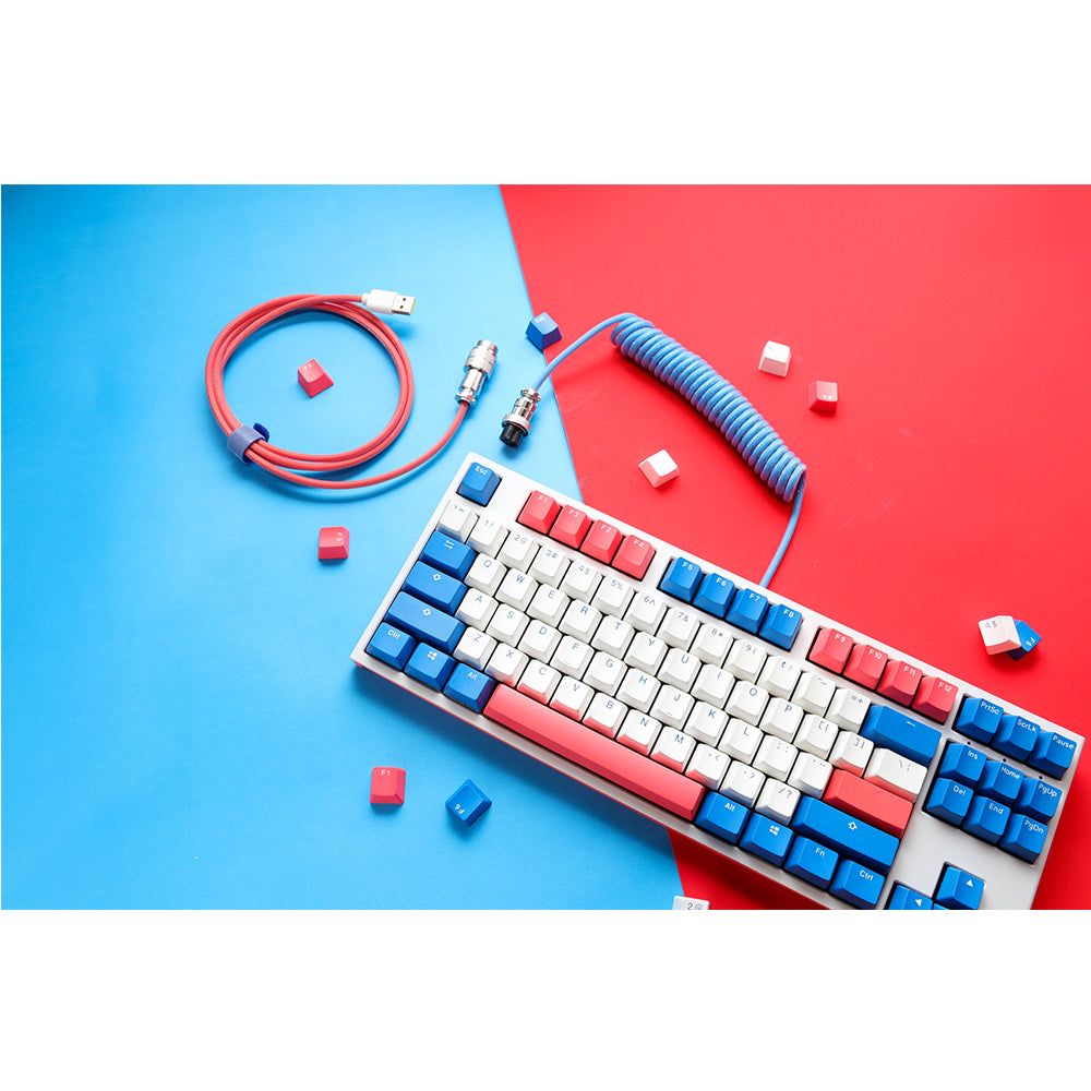 Ducky Premicord Custom Coiled USB Cable Bon Voyage