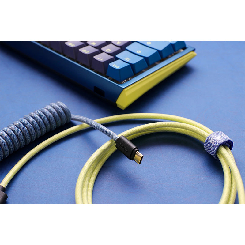 Ducky Premicord Custom Coiled USB Cable DayBreak