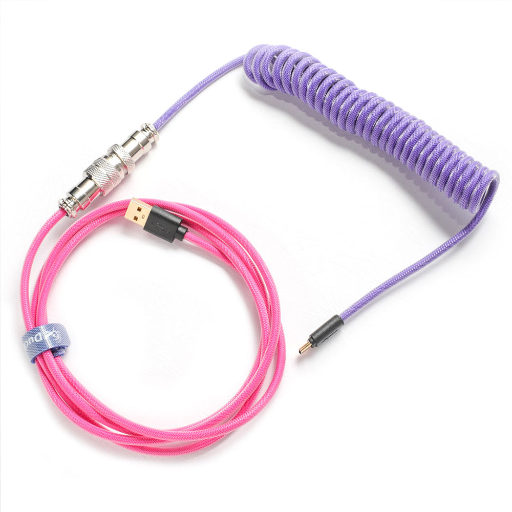Ducky Premicord Custom Coiled USB Cable Joker
