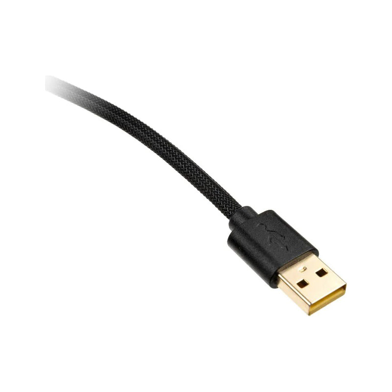 Ducky Premicord Custom Coiled USB Cable Phantom Black