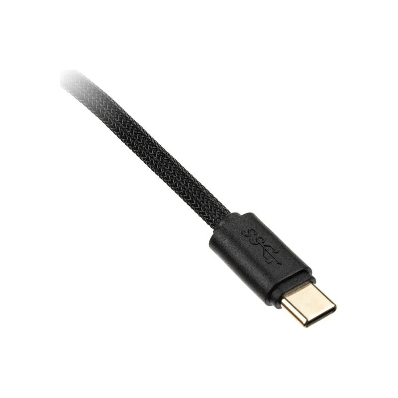 Ducky Premicord Custom Coiled USB Cable Phantom Black