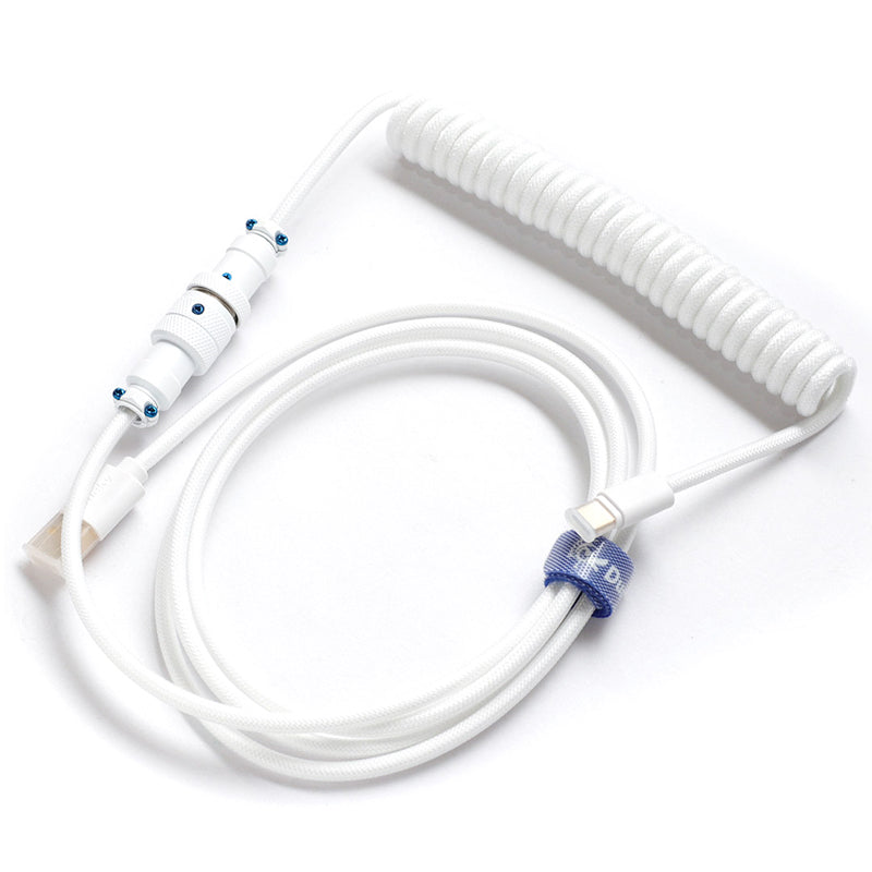 Ducky Coiled Cable Heaven White