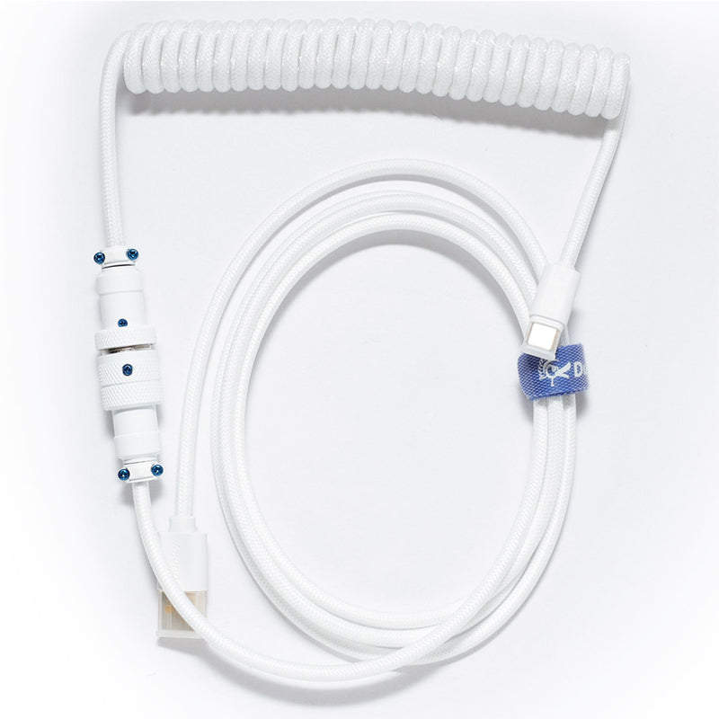 Ducky(ダッキー) カスタムコイルUSBケーブル Heaven White 通販