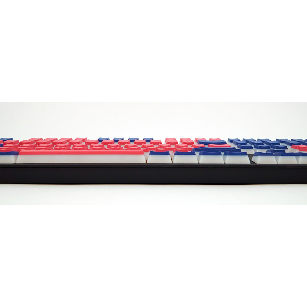 Seamless Legend Pudding Keycap Set Living Coral Alpha Keycaps