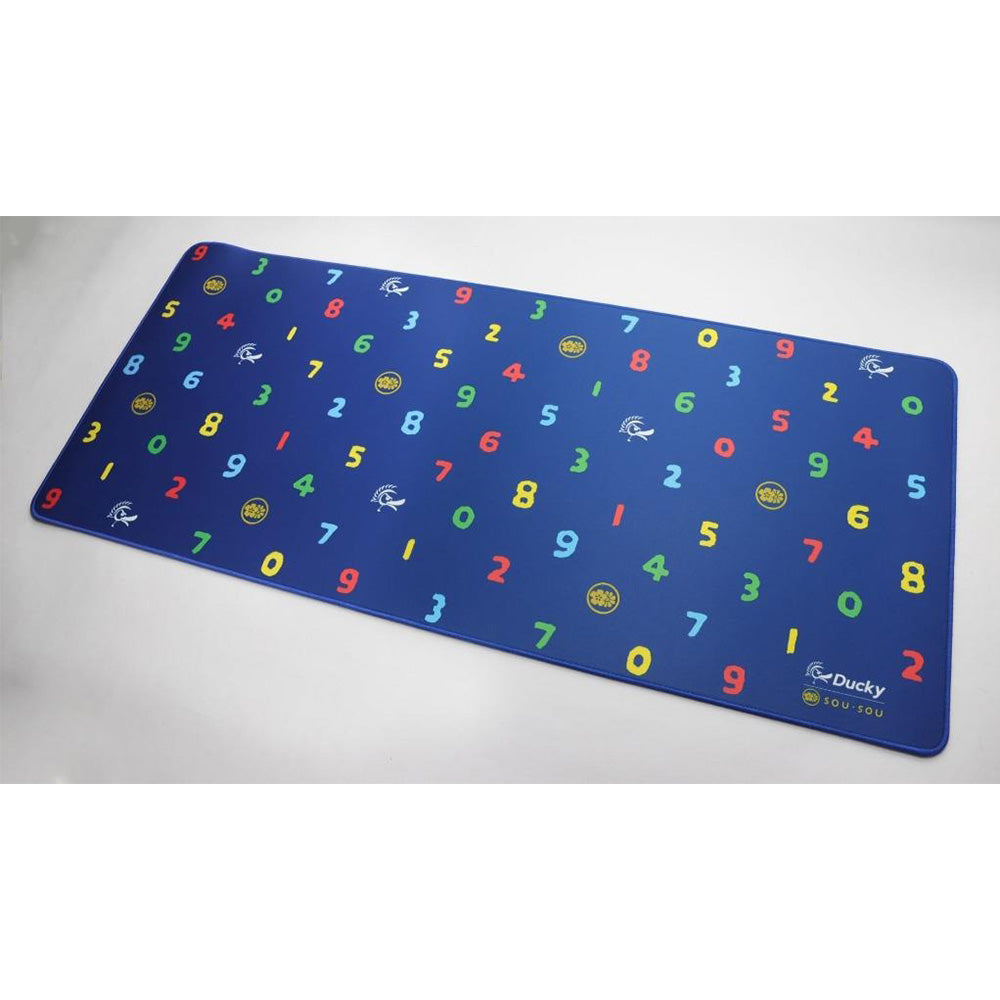Ducky x SOU・SOU Large Desk Pad/Mat with Stitched Edges (800 x 350)