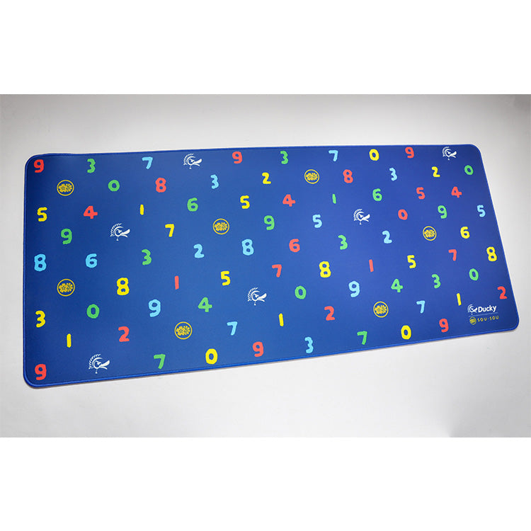 Ducky x SOU・SOU Large Desk Pad/Mat with Stitched Edges (800 x 350)