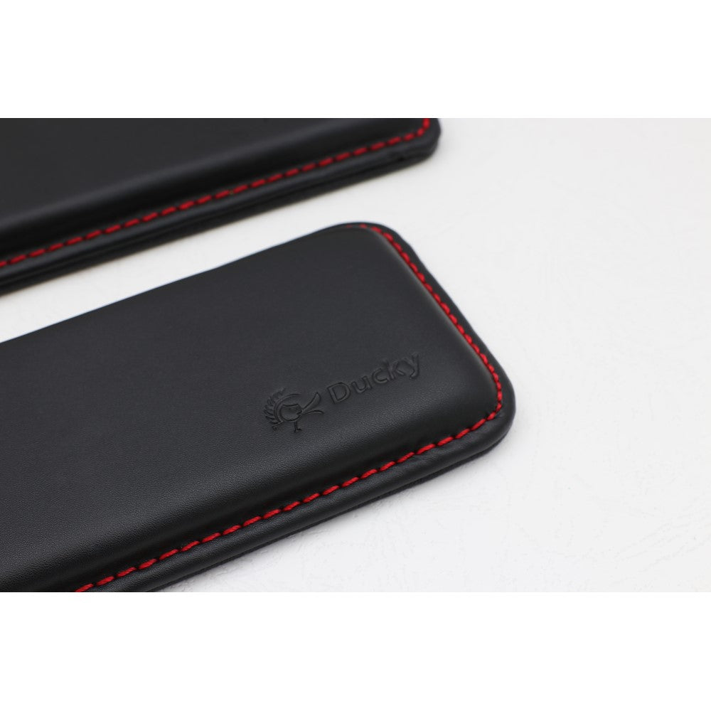 Ducky TKL Wrist Rest with Red Stitch