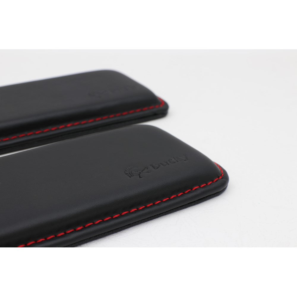 Ducky TKL Wrist Rest with Red Stitch