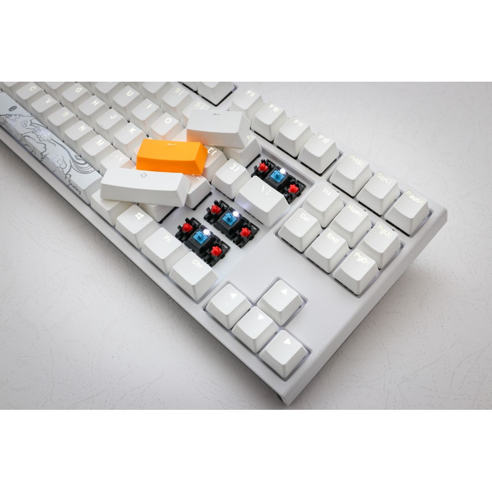 Ducky One 2 White LED TKL 80% version