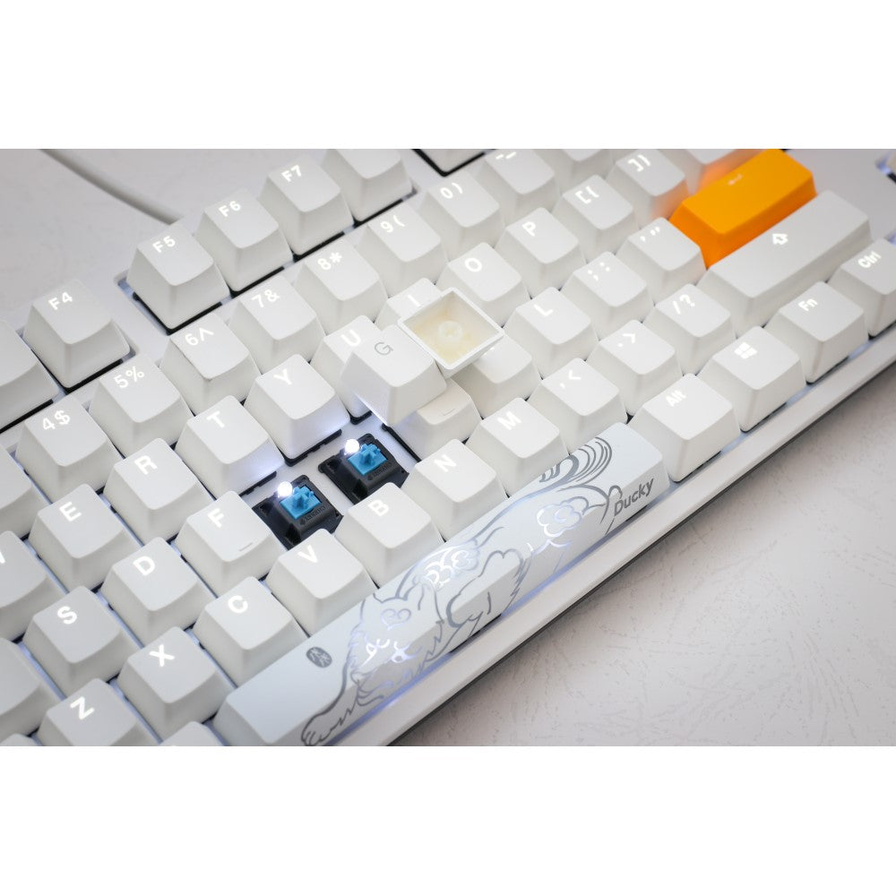 Ducky One 2 White LED TKL 80% version