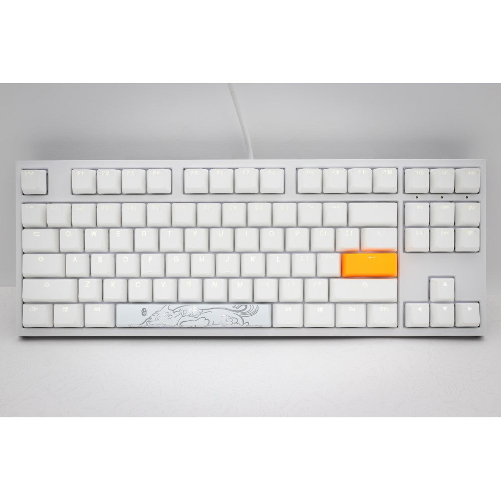 Ducky One 2 White LED TKL 80% version
