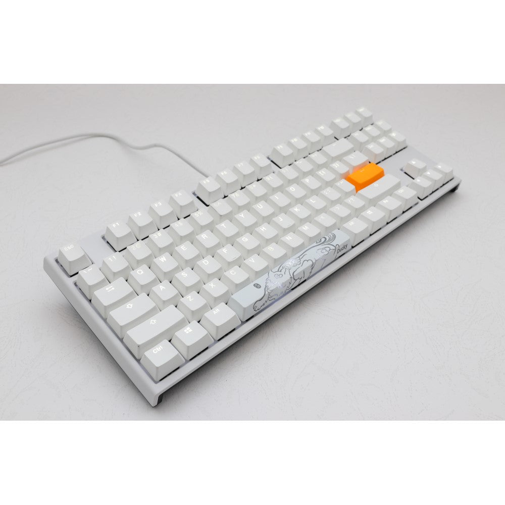 Ducky One 2 White LED TKL 80% version