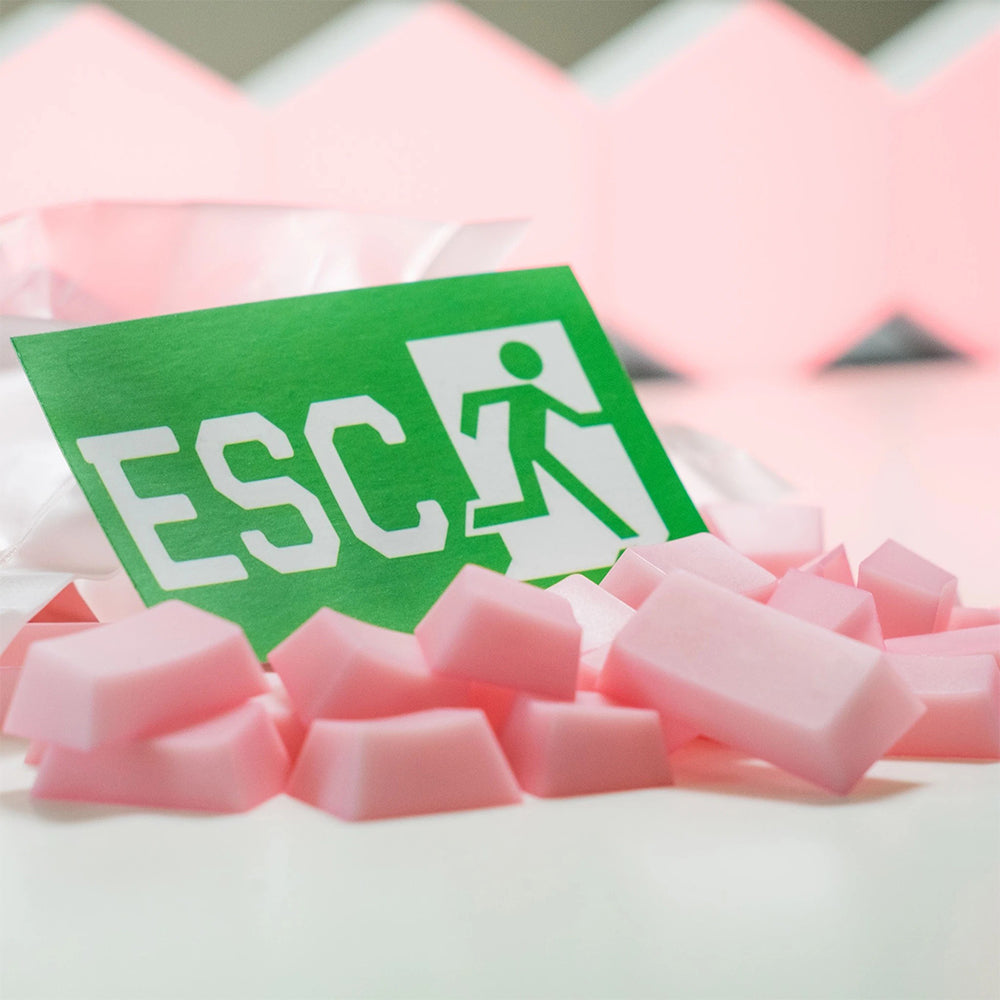 EscapeKeyboard POM JeLLY Keycaps single color kits Strawberry