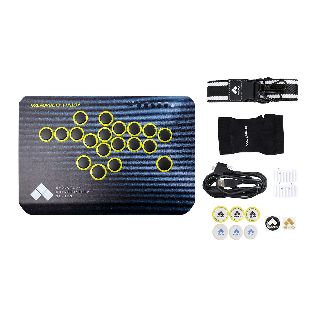 VARMILO HA10+ Evo Black Leverless Arcade Controller for Fighting