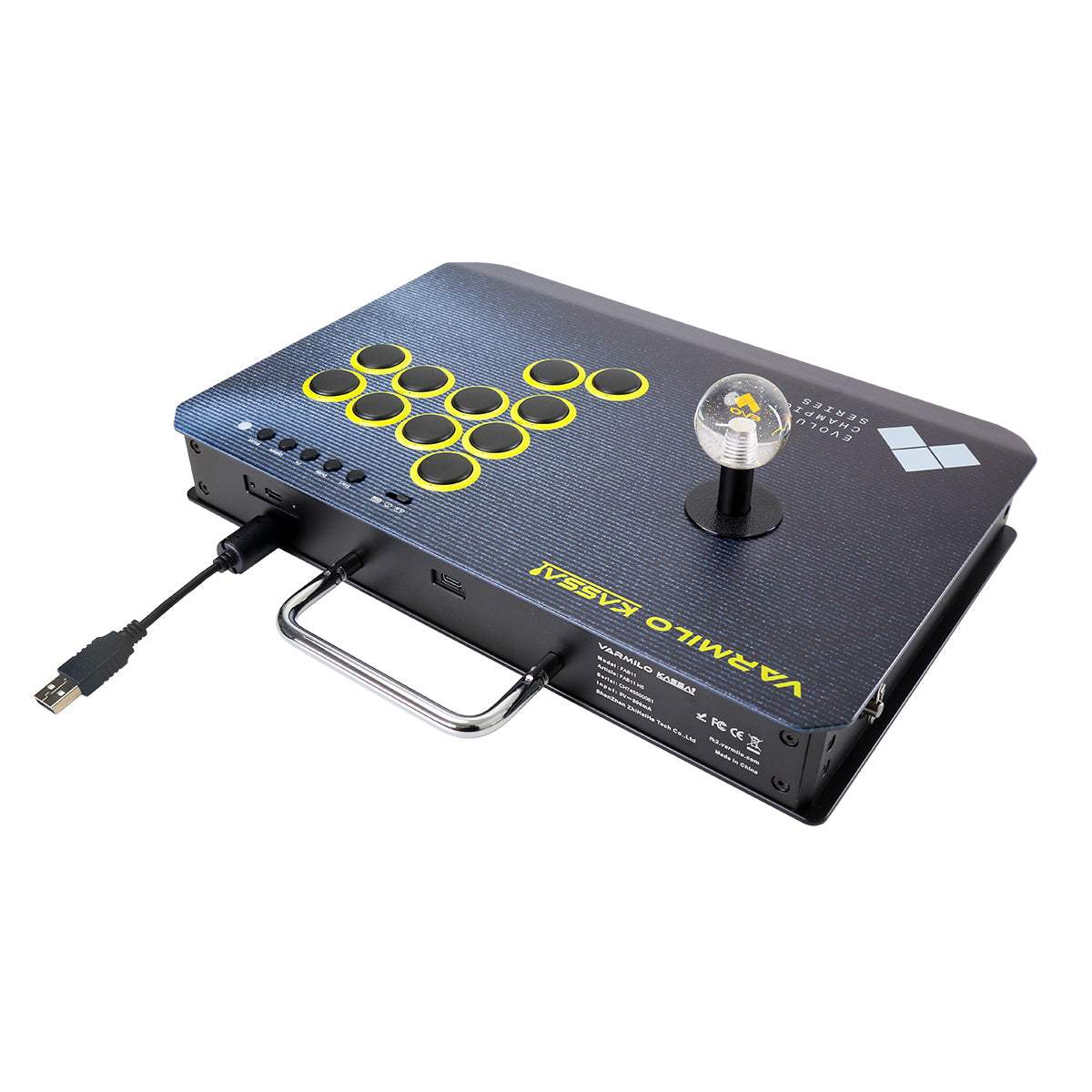 VARMILO KASSAI Evo Black Arcade Joystick Controller for Fighting VARMILO KASSAI Evo Black Arcade Joystick Controller for Fighting
