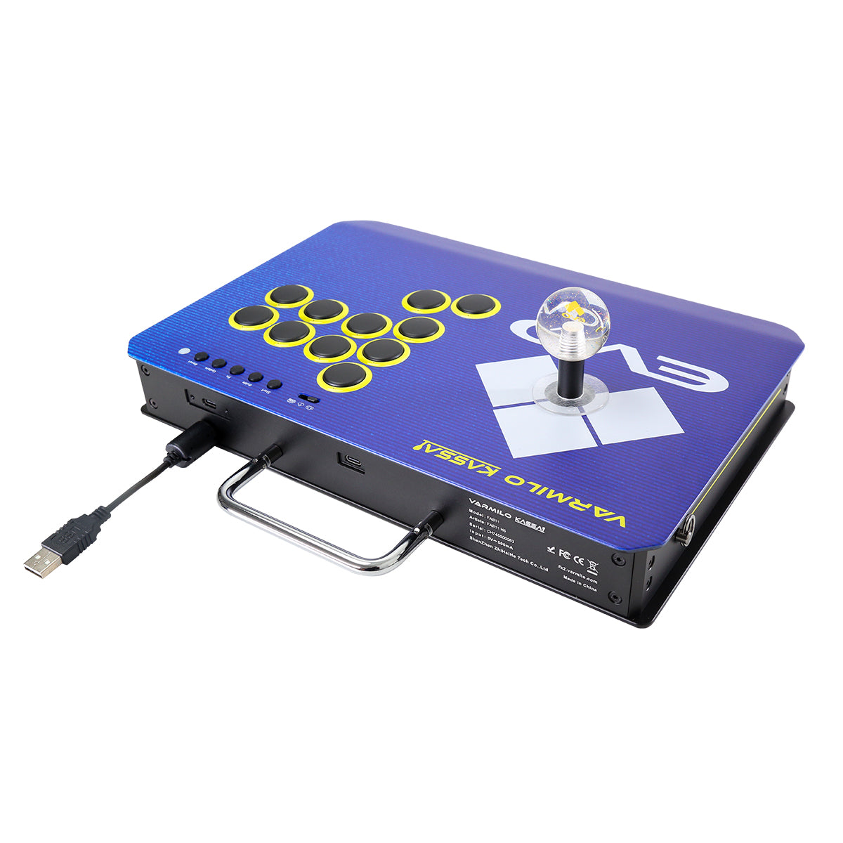 VARMILO KASSAI Evo Blue Arcade Joystick Controller for Fighting