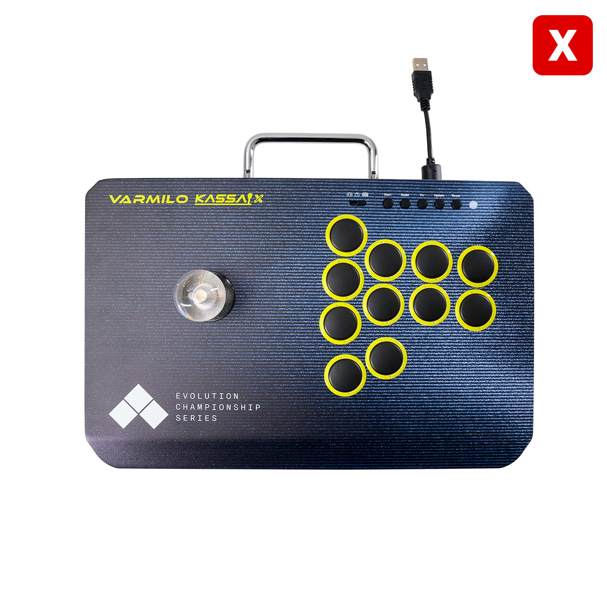VARMILO KASSAI X Evo Black Arcade Joystick Controller for Fighting Games