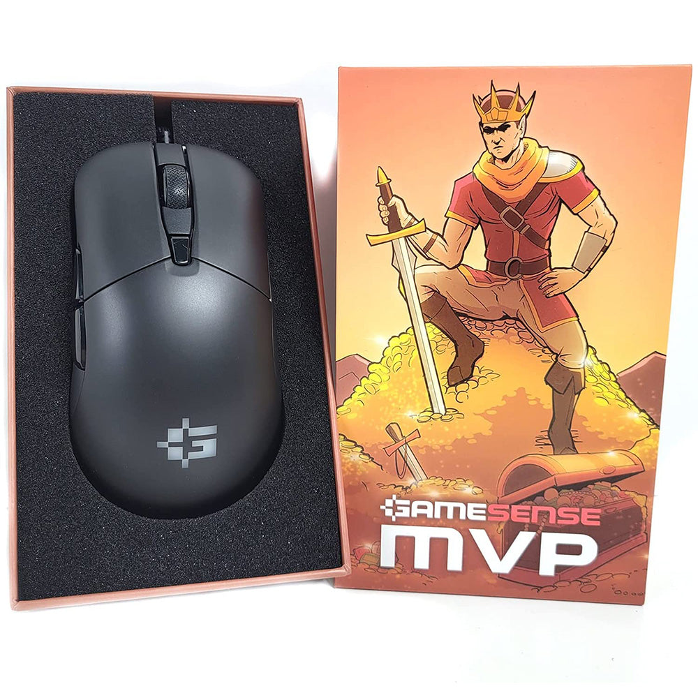 Gamesense MVP Wired Gaming Mouse Black