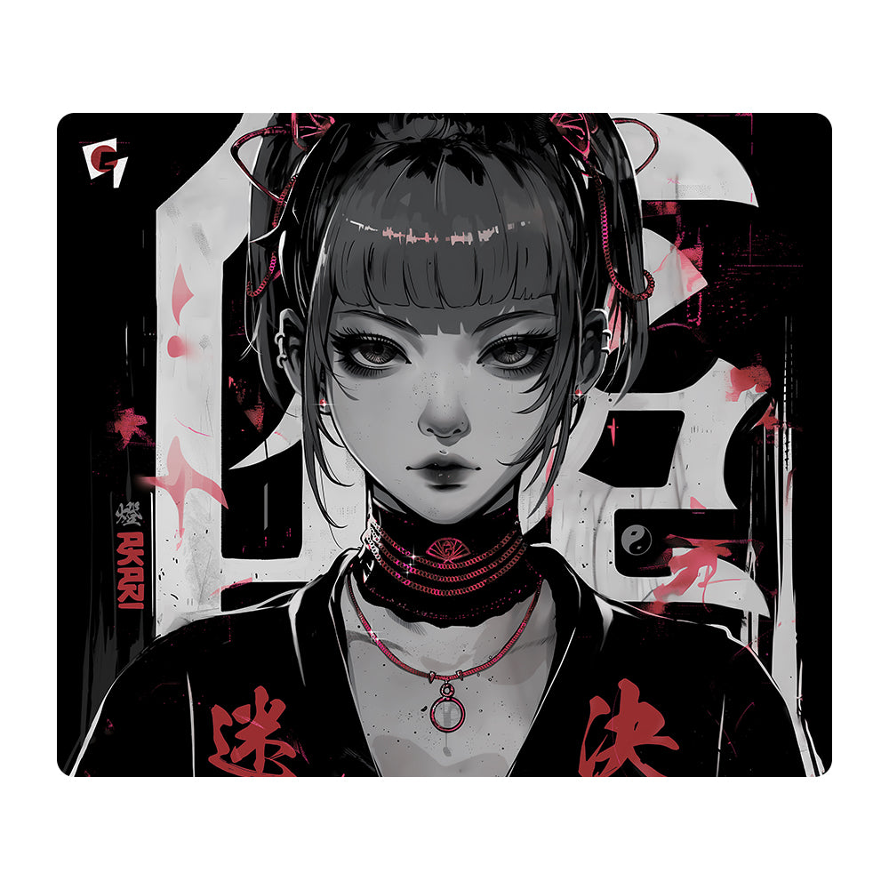 GLSSWRKS Akari Premium Glass Mousepad Red Japan Limited Edition【他商品との同梱不可】