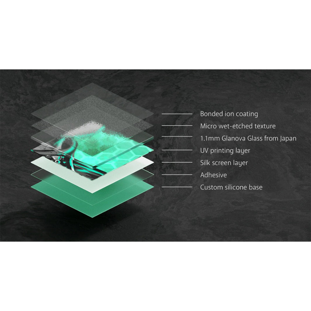 GLSSWRKS Zofia Glass Mousepad Large 525x450mm