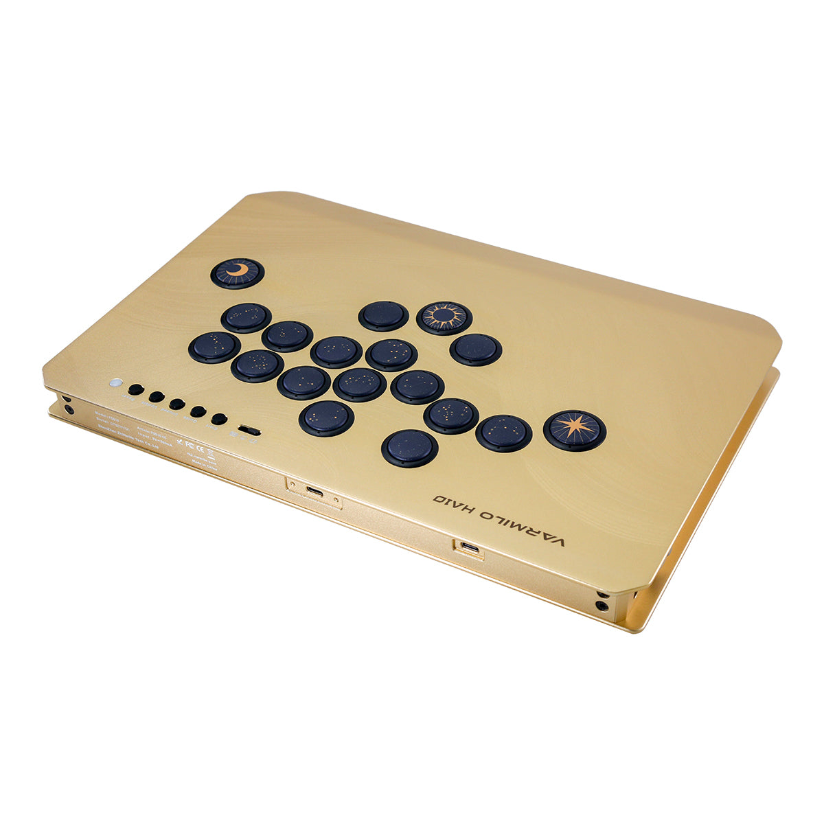 VARMILO HA10 Gold Limited Edition Leverless Arcade Controller for Fighting Games