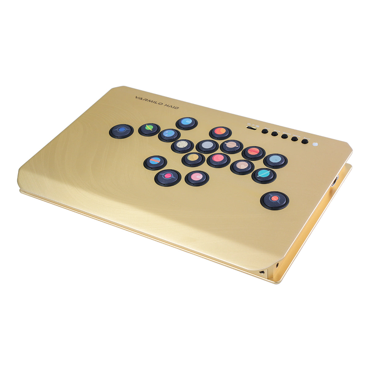 VARMILO HA10 Gold Limited Edition Leverless Arcade Controller for Fighting Games