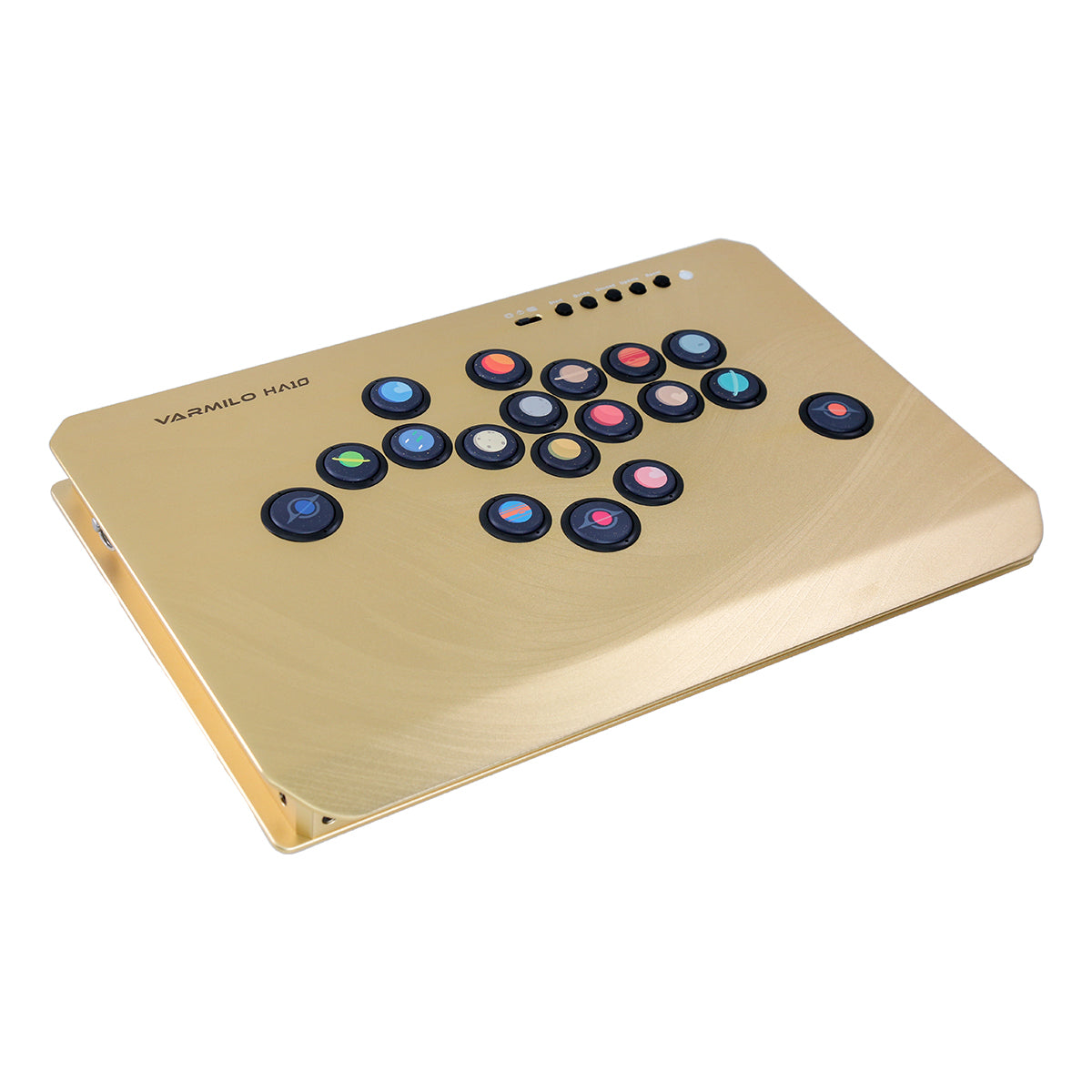VARMILO HA10 Gold Limited Edition Leverless Arcade Controller for Fighting Games