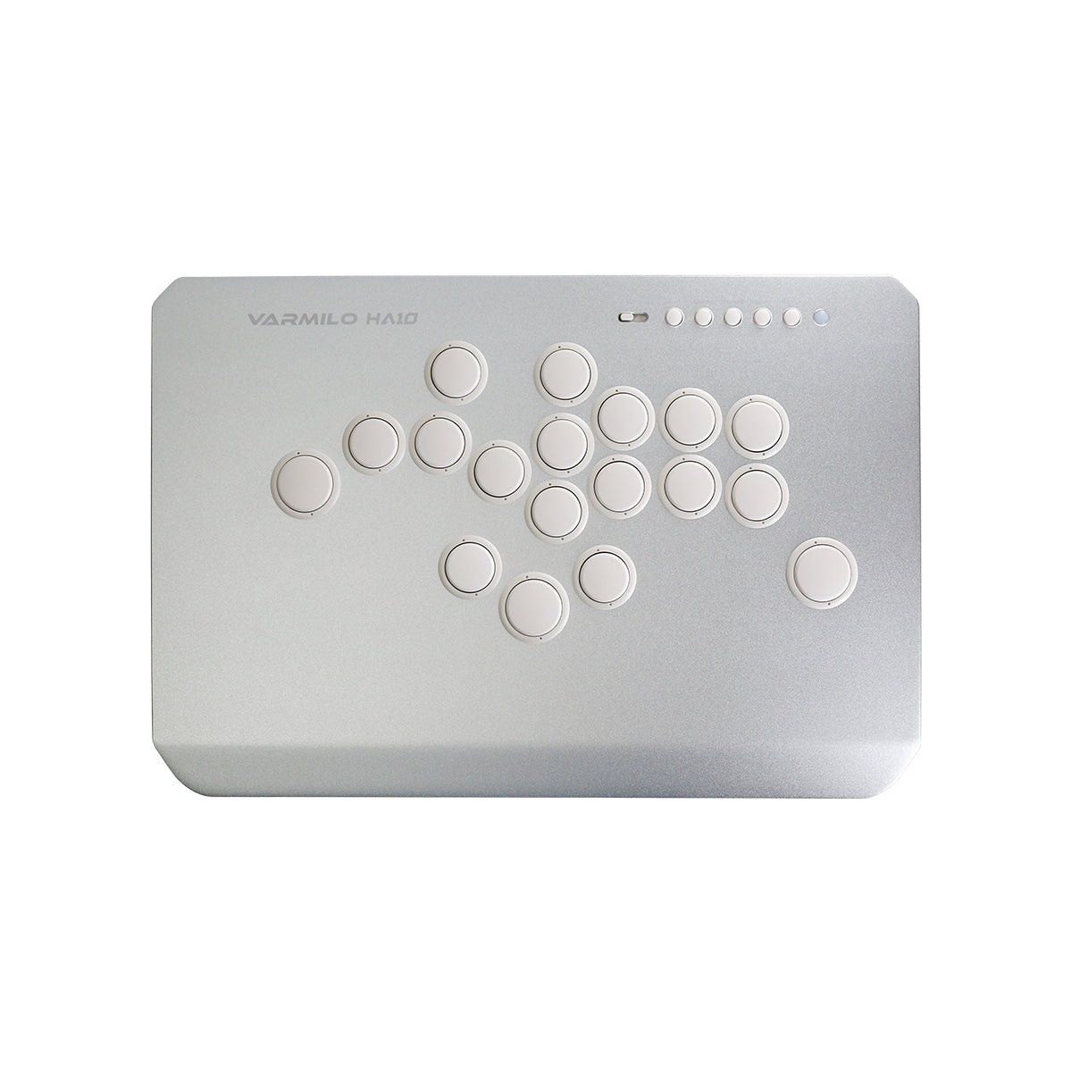 VARMILO HA10 Lunar Silver Leverless Arcade Controller for Fighting Games