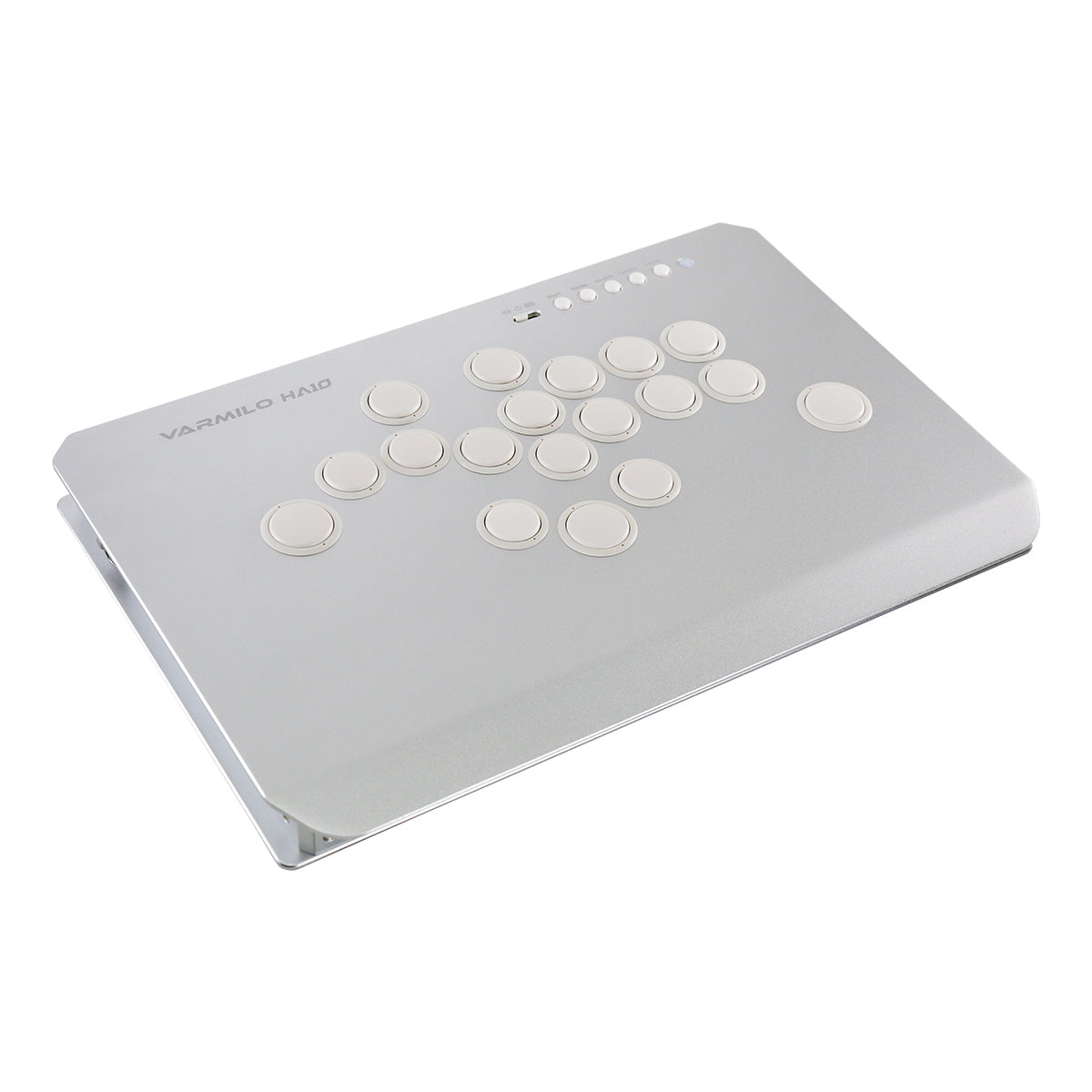 VARMILO HA10 Lunar Silver Leverless Arcade Controller for Fighting Games