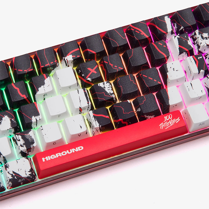 Higround 100T x HG Mercury Capsule Basecamp 65 keyboard Onyx