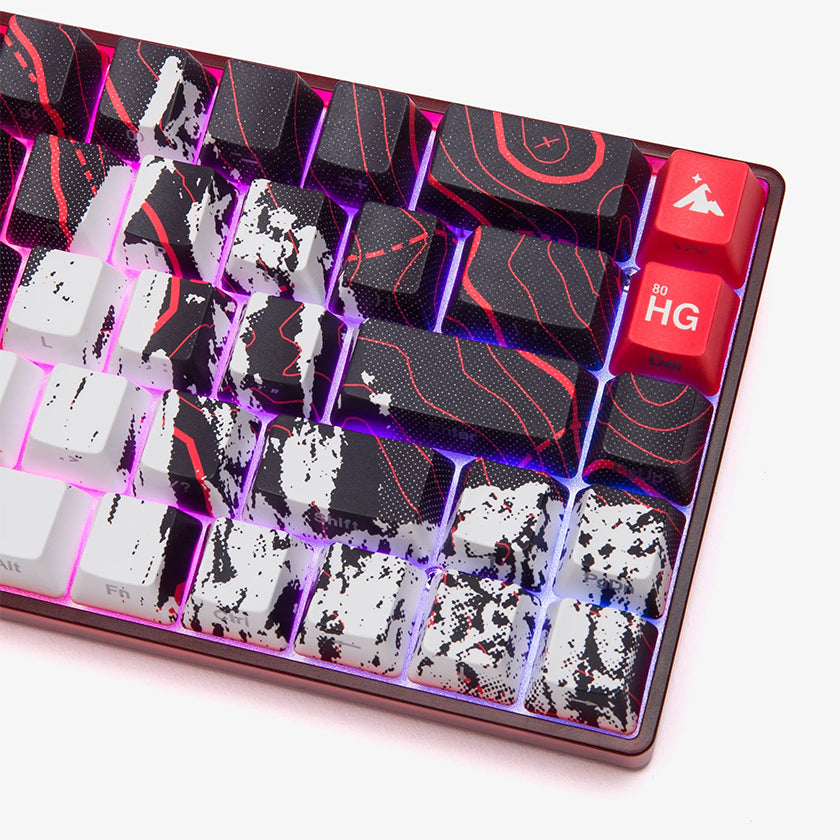 Higround 100T x HG Mercury Capsule Basecamp 65 keyboard Onyx
