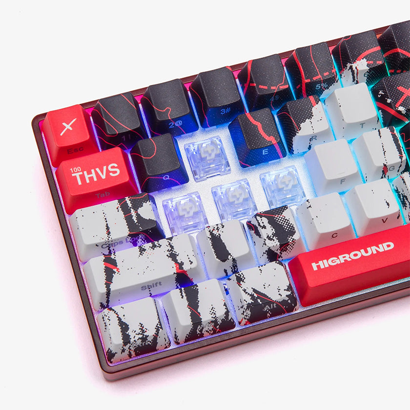 Higround 100T x HG Mercury Capsule Basecamp 65 keyboard Onyx