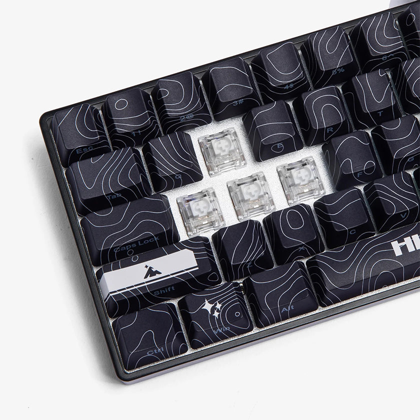 Higround Topograph Series Basecamp 65 keyboard BLACKICE