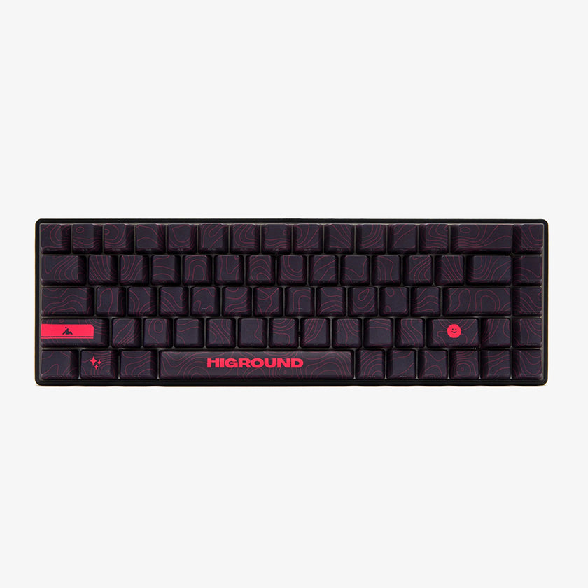 Higround Topograph Series Basecamp 65 keyboard LAVAROCK